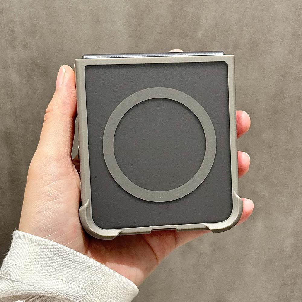 Shockproof Matte Magnetic Wireless Charging Case For Samsung Galaxy Z Flip 6 5 4 3 5G For Magsafe Protection Cover For Z Flip6