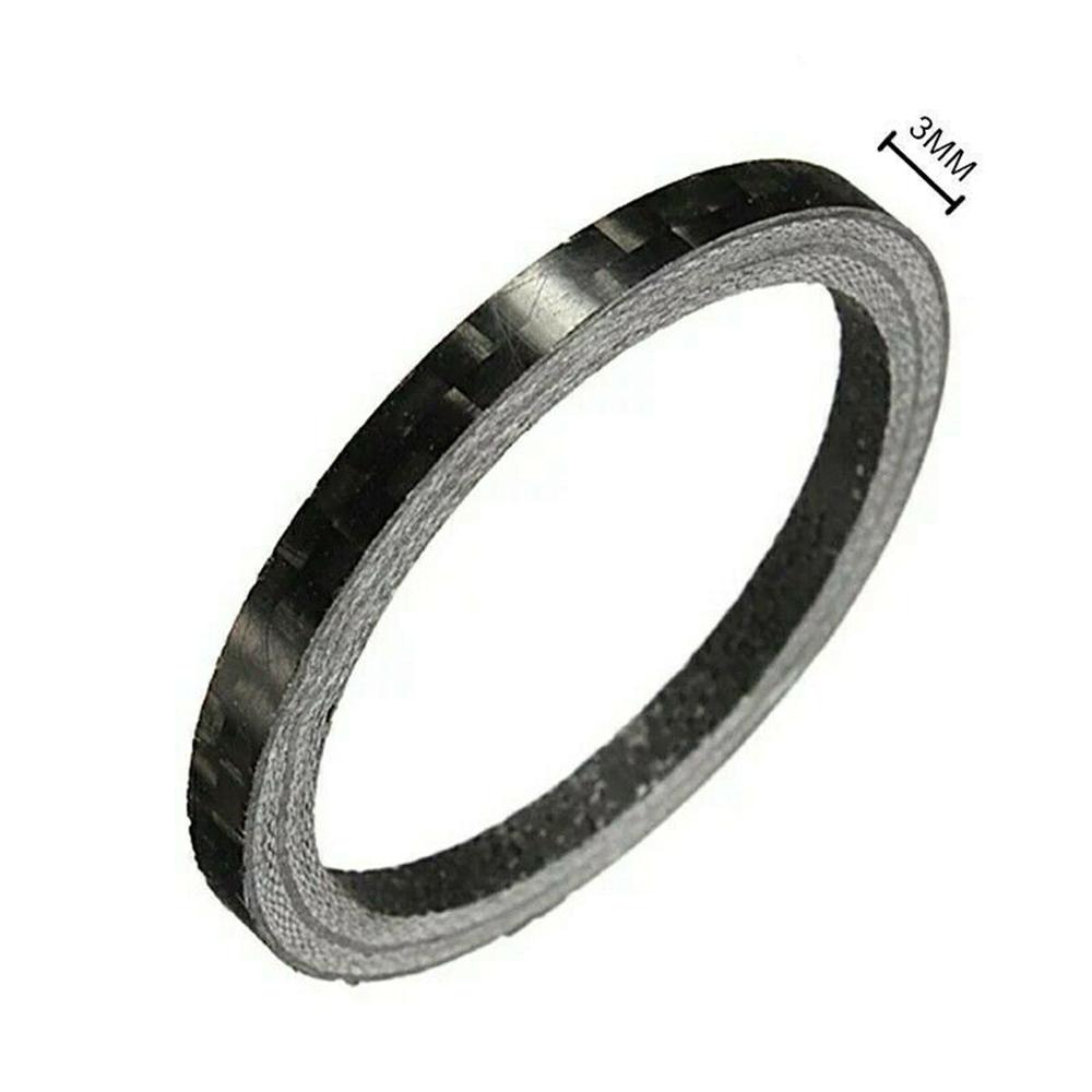 1pcs/5pcs Bicycle Headset Carbon Fiber 1-1/8" Front fork Headset ring Spacing Pad Spacer Washer