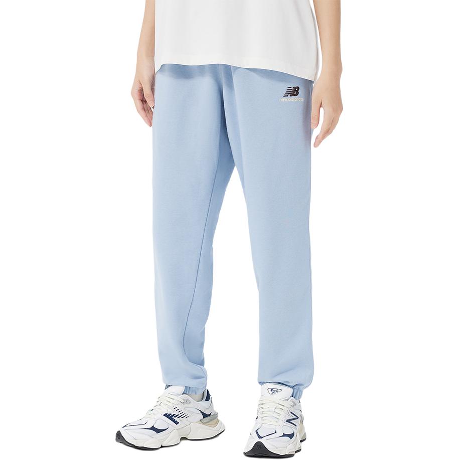 New Balance Knitted Sweatpants Unisex Blue Moderate Cuffed Pants UP21500-LAY