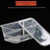 Disposable 750ml Rectangular Takeaway Meal Containers with Lids