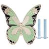 Vintage Zinc Alloy Drawer Knobs Durable Easy Install Cabinet Pull Handles Butterfly Knobs Wardrobe