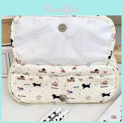 Puppy Pen Case With Polyester For Students And Art Supplies