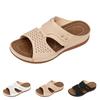Damen-Schlupfsandalen Offene Zehenpartie Lässige Sommerschuhe Leichtes atmungsaktives Design Bequeme Passform
