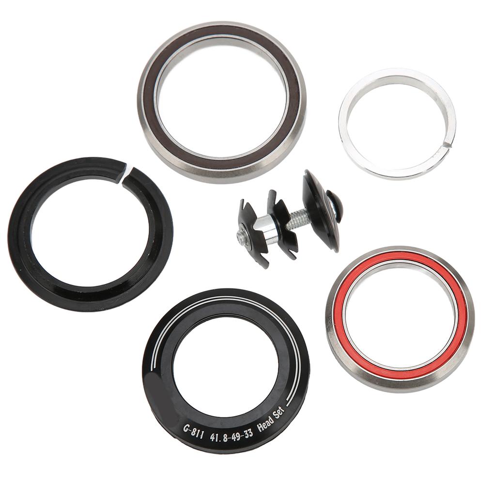 Fahrrad Steuersatz Aluminiumlegierung Exquisite Verarbeitung Stark Langlebig Hohe Festigkeit Einfache Installation Fahrradzubehör