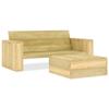 Day and Night - Day and Night Garden Furniture Set 2 Pieces Impregnated Pine Wood