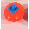 Halloween Toys - Squeezable Happy Glowing Fuzzy Pumpkin Ghost Glowing Toy Stress-relieving Squeeze Toy