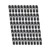 50/100Pcs Paracord Lanyard Zipcords Stoppers Paracord Clip Elastic Shoelaces Shock End Clasps Replacement