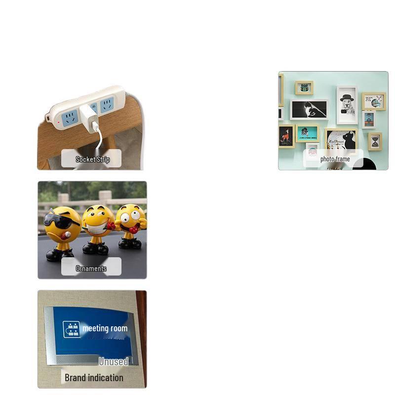 High-Viscosity Nano Double-Sided Traceless Adhesive Tape - Transparent, No-Trace, Ideal for Car, Glass, and Wall Applications