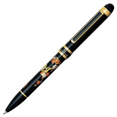 Platinum Fountain Pen Pen Double 3 Action Modern Plum and Nightingale Multi-function Maki-e MWB-5000RM#31