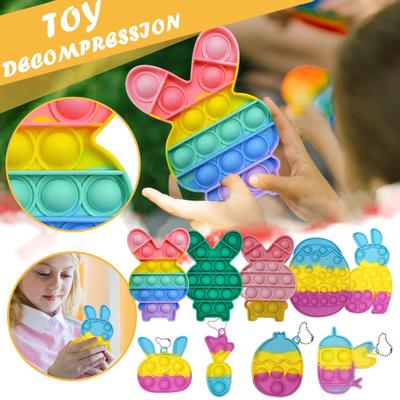 (H0826)Silicone Sensory Decompression Desktop Puzzle Decompression Toy