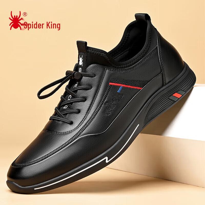 SPIDER KING Men s Casual Business Leather Shoes 40