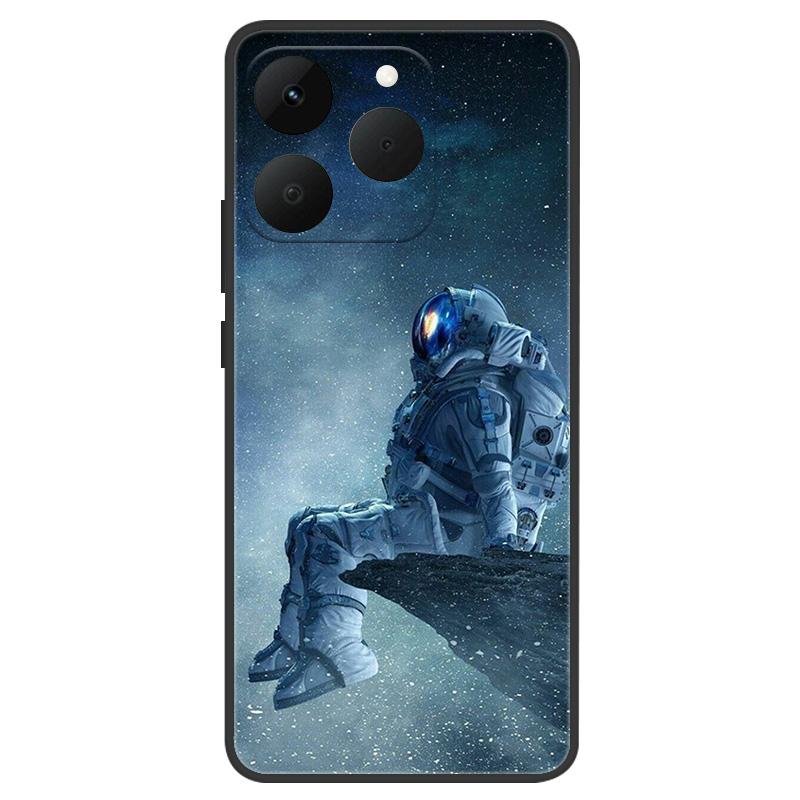 Per Custodia Realme 15T Realme15T 5G NUOVO TPU Silicone Antiurto Gatto Copri Telefono Per Realme 15 T 15t 2025 Funda Stampa Morbido Guscio