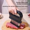 Stainless Steel Tenderizer Tool With Detachable Parts For Cooking And Barbecue