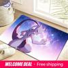 Pokemon Mewtwo Galaxy Print Non-Slip Doormat for Home Decor