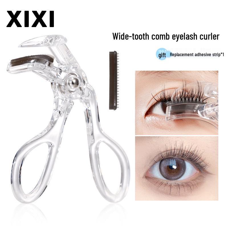 Xixi Wide-Angle Eyelash Curler - Natural Curl, Beginner-Friendly, Student Makeup Essential