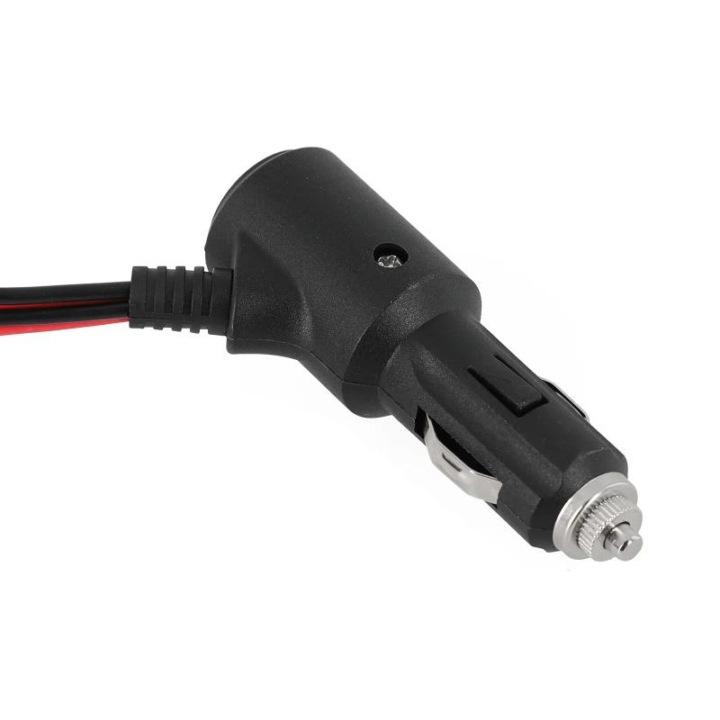Car Cigarette Lighter 12V 24V Splitter Adapter W/ on Off Switch 1 Male To 2 Female Sockets Y Splitter Car Accessories 10cm