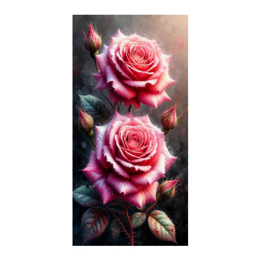 Colorful Rose Peony Large Size Diamond Painting New Collection Flowers Diy Full Square Round Drill Rhinestone Embroidery Mosaic Cross Stitch Kits