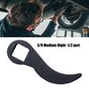 Pry Bar Wrench Adapter Head Crowbars Adapter Head Tool Fit 3/8 Ratchet Pry Bar Wrench Adjustable Angle Head Pry