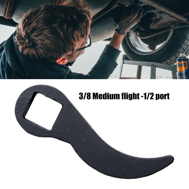 Pry Bar Wrench Adapter Head Crowbars Adapter Head Tool Fit 3/8 Ratchet Pry Bar Wrench Adjustable Angle Head Pry