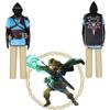 Das Legend Of Zelda Tears Of The Kingdom Link Cosplay Kostüm aus Polyester