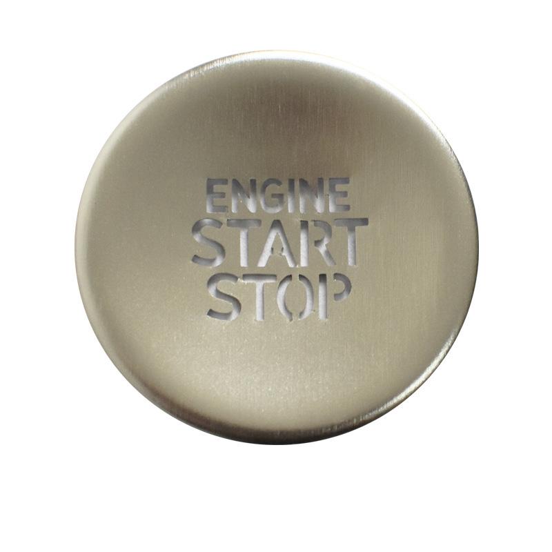 For Hyundai Tucson NX4 Hybrid 2024 2024 2024 Engine Ignition Start Stop Push Button Cover Trim Decorative Sticker Accessories