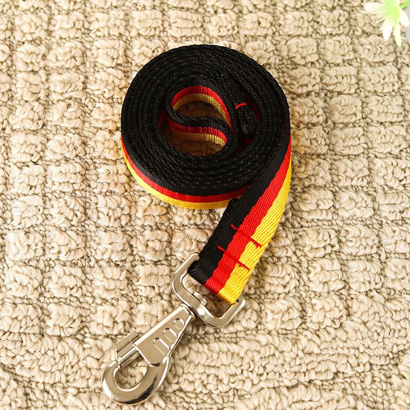 

Трехцветный поводок Поводок для большой собаки Поводок для выгула собаки Лошадь Собака Немецкая колли 1m