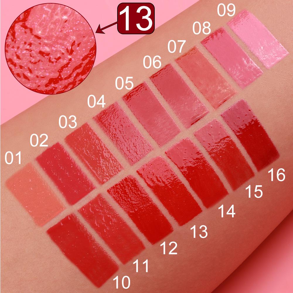 DUNUF 16-Color Moisturizing Mirror Lip Gloss – Easy To Apply, Cross-Border Trade Focused