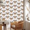 Rainbows and Butterflies Boho Wallpaper Gray and Gold for Living Room and Bedroom 50x1000