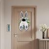 2025New Easter Bunny Butt Wreath Kit Wall Oranments Happy Easter Rabbit Home Party Creative Garland Cartoon Bunny Butt Attachmen