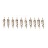 100PCS High Pressure Valve Stem Core Aluminum Alloy Copper Car Air Conditioner Valve Core for R12
