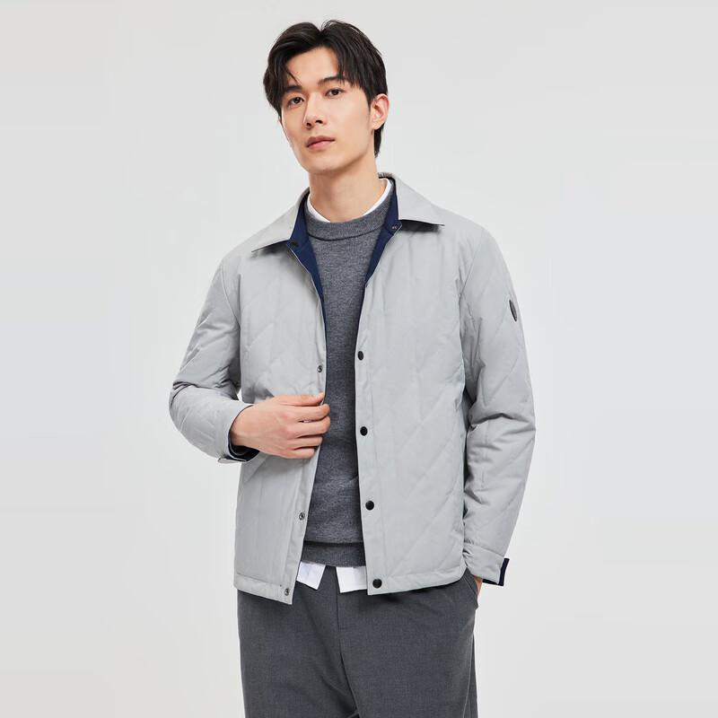 SEPTWOLVES Men's Lapel Three-Proof Reversible Jacket