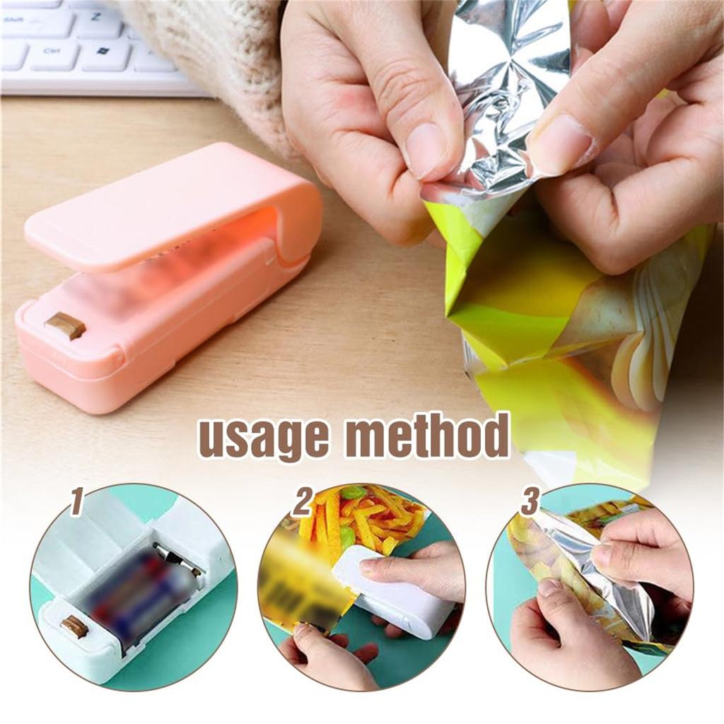 Manual Sealing Machine, Film Welder, Bag Sealer Sealing Machine, Hand Sealing Device For Plastic Bags, Bags, Chip Bags, Food Storage, Snack