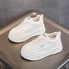 Thick-soled Muffin Little White Shoes Women's Autumn and Winter New Versatile and Thin Breathable Sports and Leisure Board Shoes