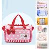 Mommy Handbag Stylish Trendy Lightweight Diaper Bag 2035l Zipper Capacity