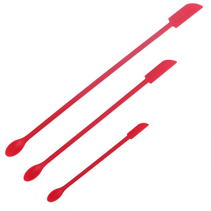 

1 комплект/3 шт. инструментов для выпечки, новый мини-силиконовый скребок с маленьким наконечником, набор скребков для косметических бутылок, ложка для варенья