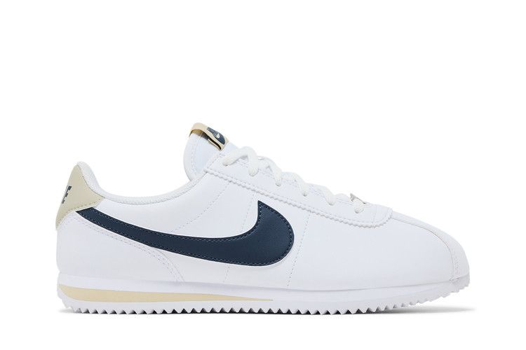 Kids' Sneakers Nike Cortez GS 'White Khaki Thunder Blue'