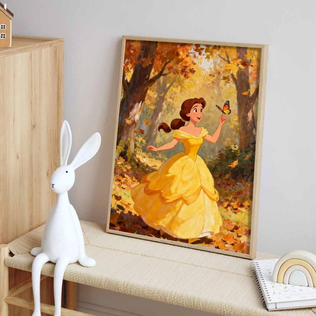 Diamond Painting Set Disney Full Diamond 5D Belle Beauty and Beast Diamond Art Home Decoration Creative Handicrafts