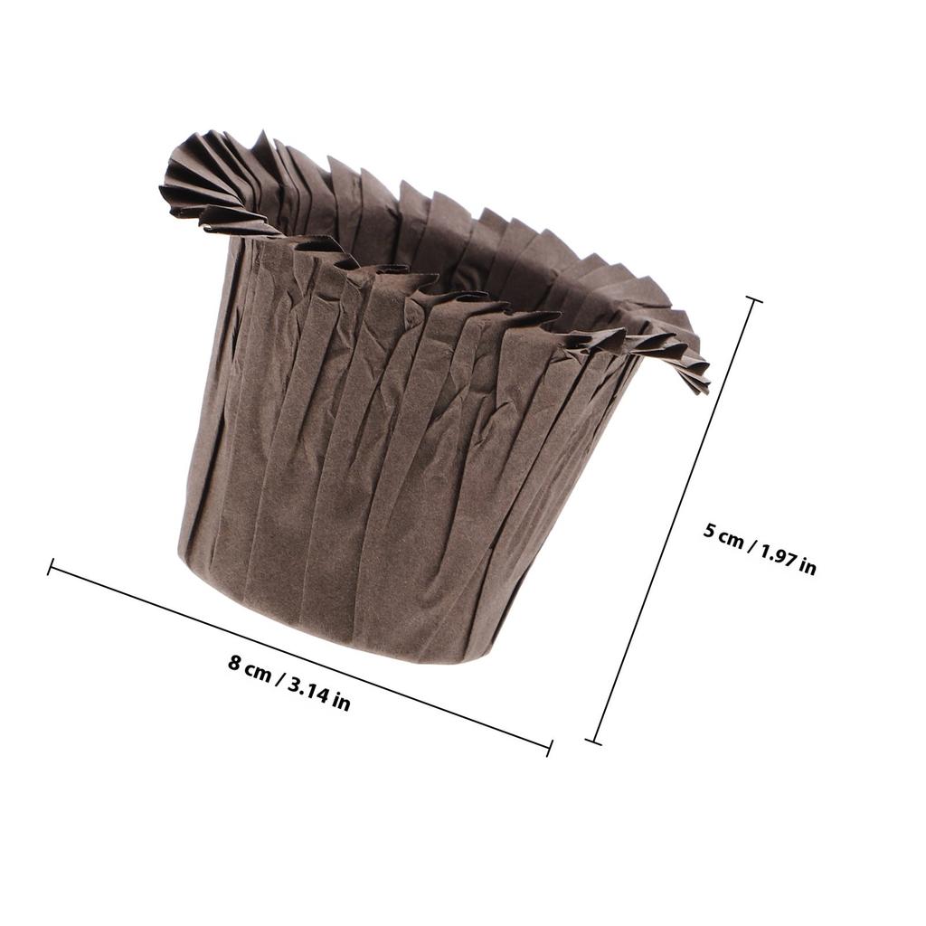 30Pcs Sturdy Oil Paper Cupcake Liners Muffin Papers Baking Cups for Baking Decorating Weddings Parties Professional Cupcake