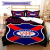 Vålerenga Bedding Quilt Set Quilt Cover Pillowcase Home Decoration Birthday Gift (1 * duvet cover + 2 * pillowcase, without core)