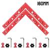 Right Angle Fixing Clip Carpenter's Square Ruler Splicing Board Positioning Panel Fixed Clip 140/160mm 90 Degree L-Shaped
