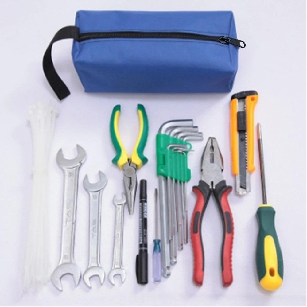 Waterproof Tool Storage Bag Zipper Repair Bag Versatile Parts Bag Service Tool Parts