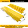 Rubber and Plastic Cable Protection Speed Bump