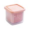 Sealing Box Onion Ginger Garlic Container Stackable Refrigerator Storage Box  Kitchen Storage