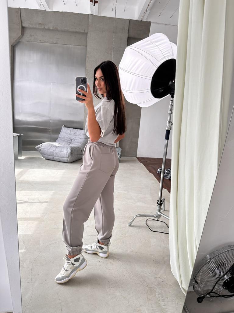 Женские брюки PEONY Джоггеры 7XL Серый (2208244-60-62:165)