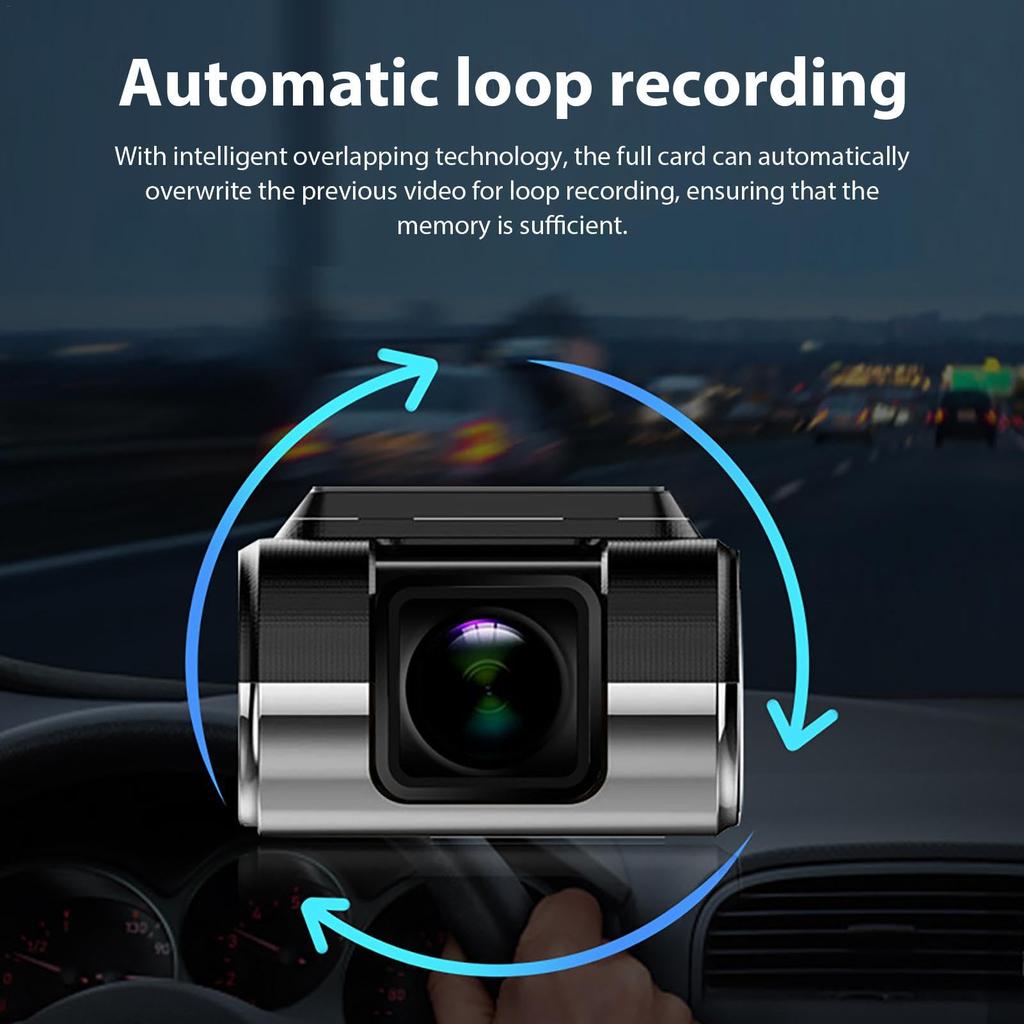 Phewl Car Dash Camera, Dash Camera, 1080P Car Dashboard Cam | Built-in Noise Reduction
