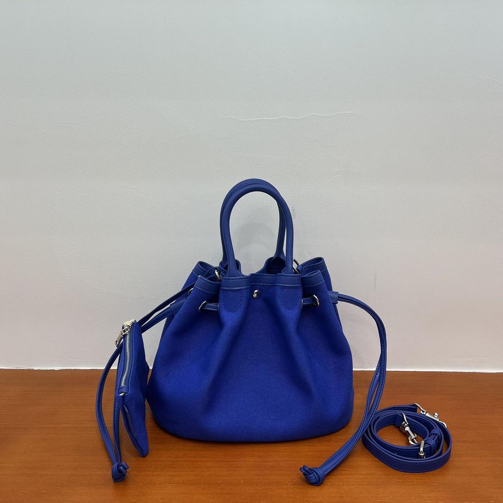 Australian Sheepskin Thickened Cotton Linen Small Tote Bag Casual Drawstring Australian Style Handbag Small Canvas Bag
