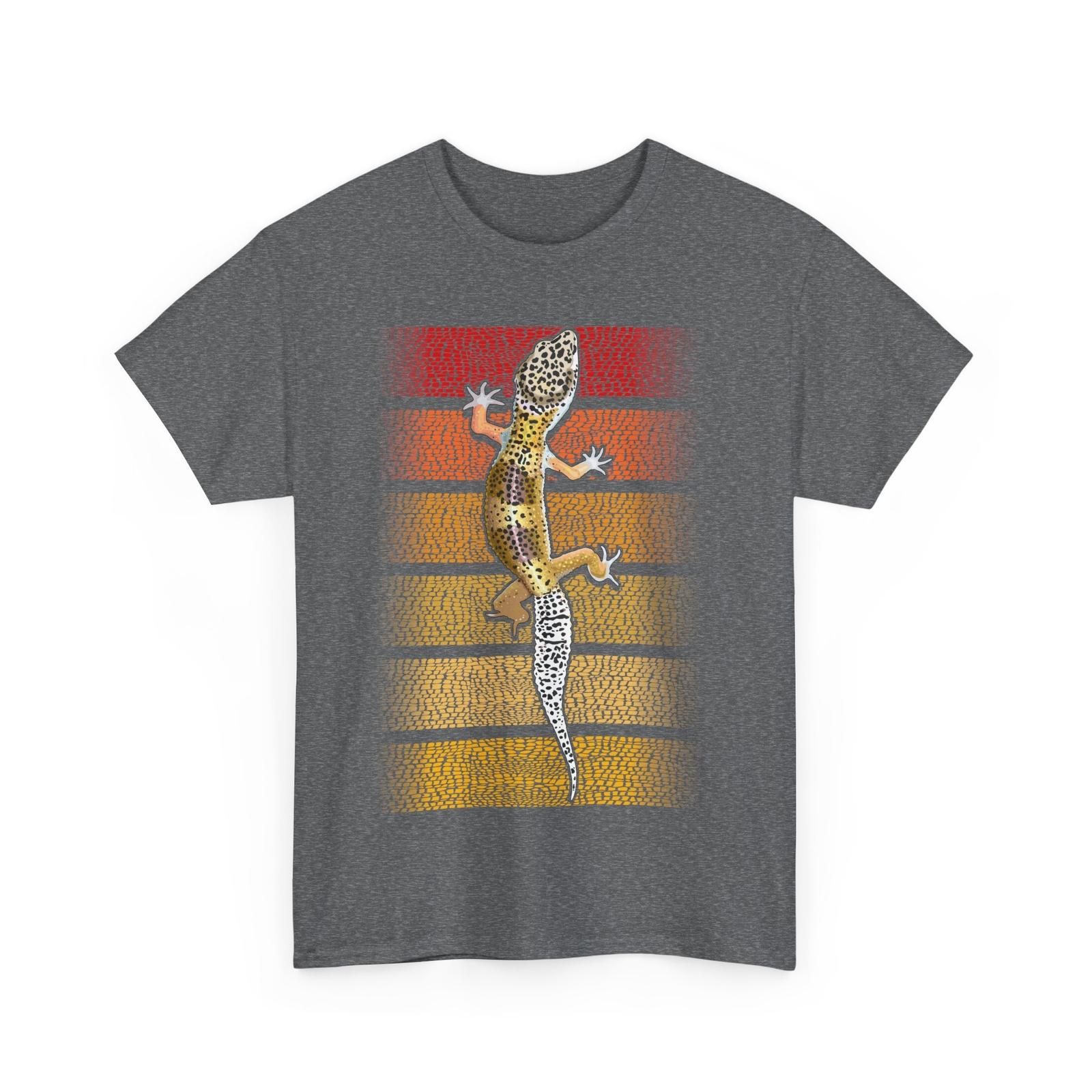 Leopard Gecko Shirt, Reptiles Lizards Gecko Lovers Men T-Shirt S