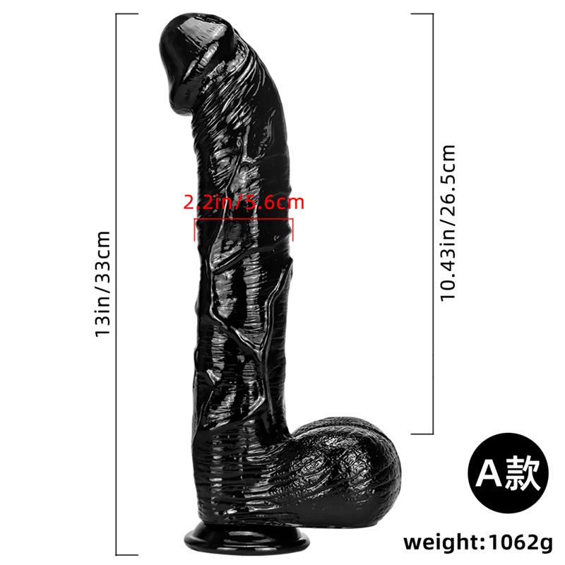 Female Simulation Dildo Super Big Vagina Woman European and American Big Cock Transparent Adult Products