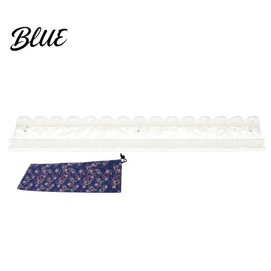 Mahjong Accessory 1/4Pcs Rack with Magnetic Pusher & Storage Bag Scalloped Acrylic Mah Table Organizer Jongg Tile Holder Bar Gift for American
