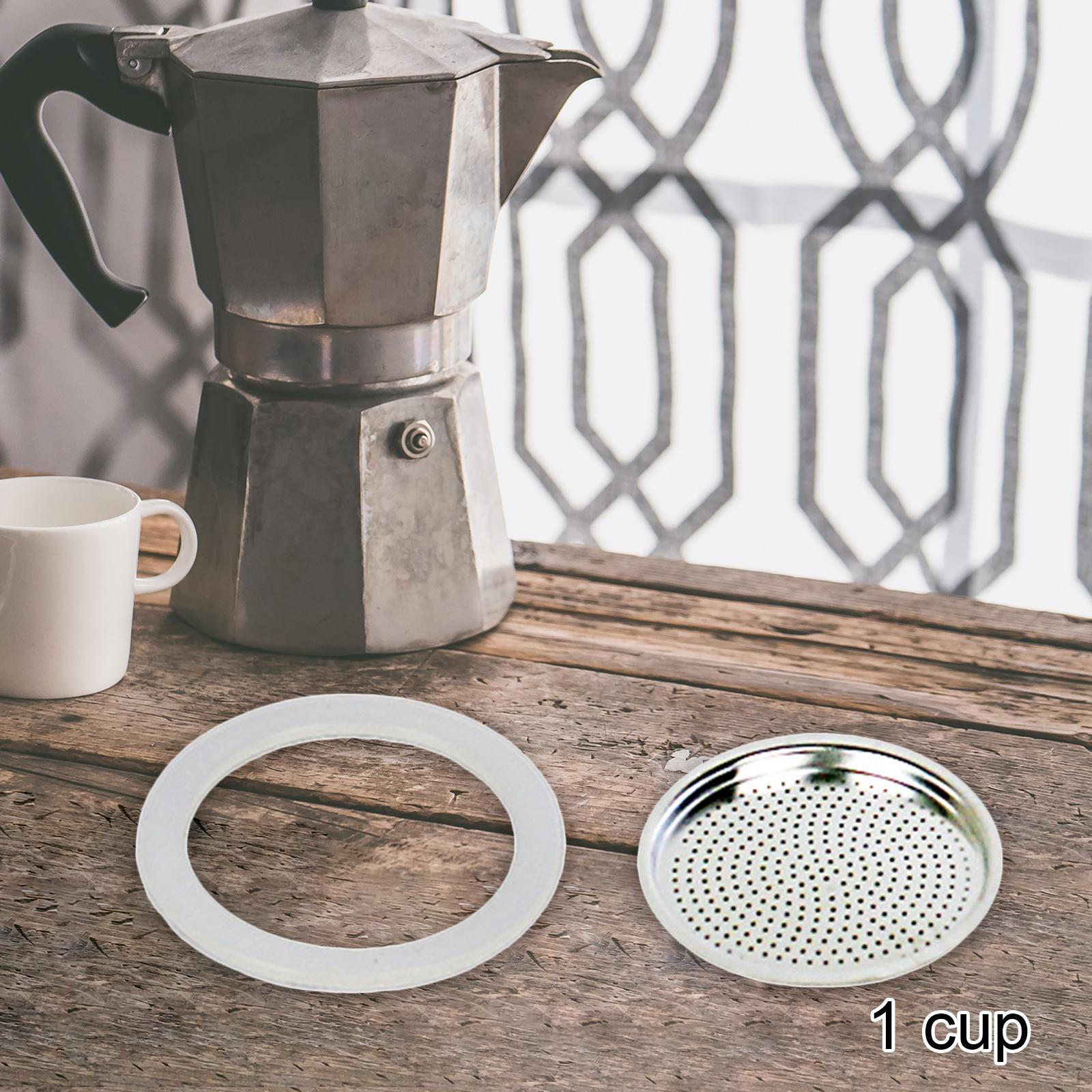 Sealing Rings Coffee Accessory Professional Universal Reusable Prevent Replacements for Pot for 1 Cup